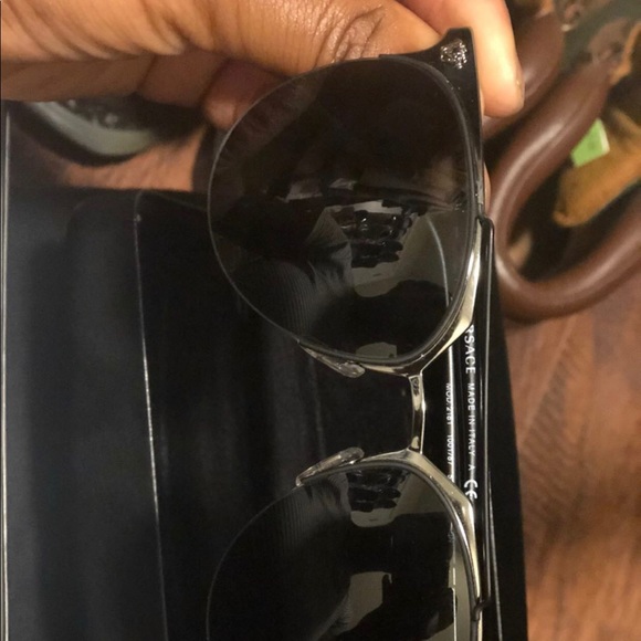 Versace Pilot Sunglasses - Picture 2 of 2